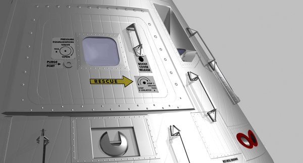 apollo command service module 3d model