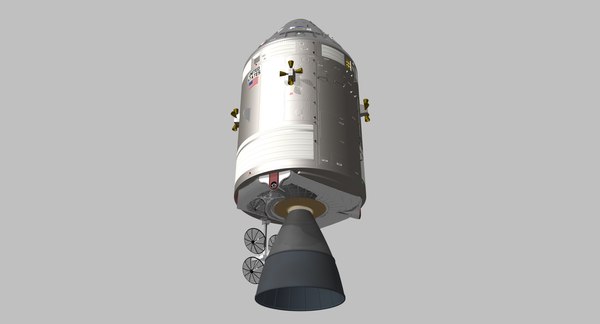 apollo command service module 3d model