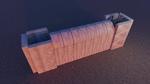 Terror tunnel 3D model