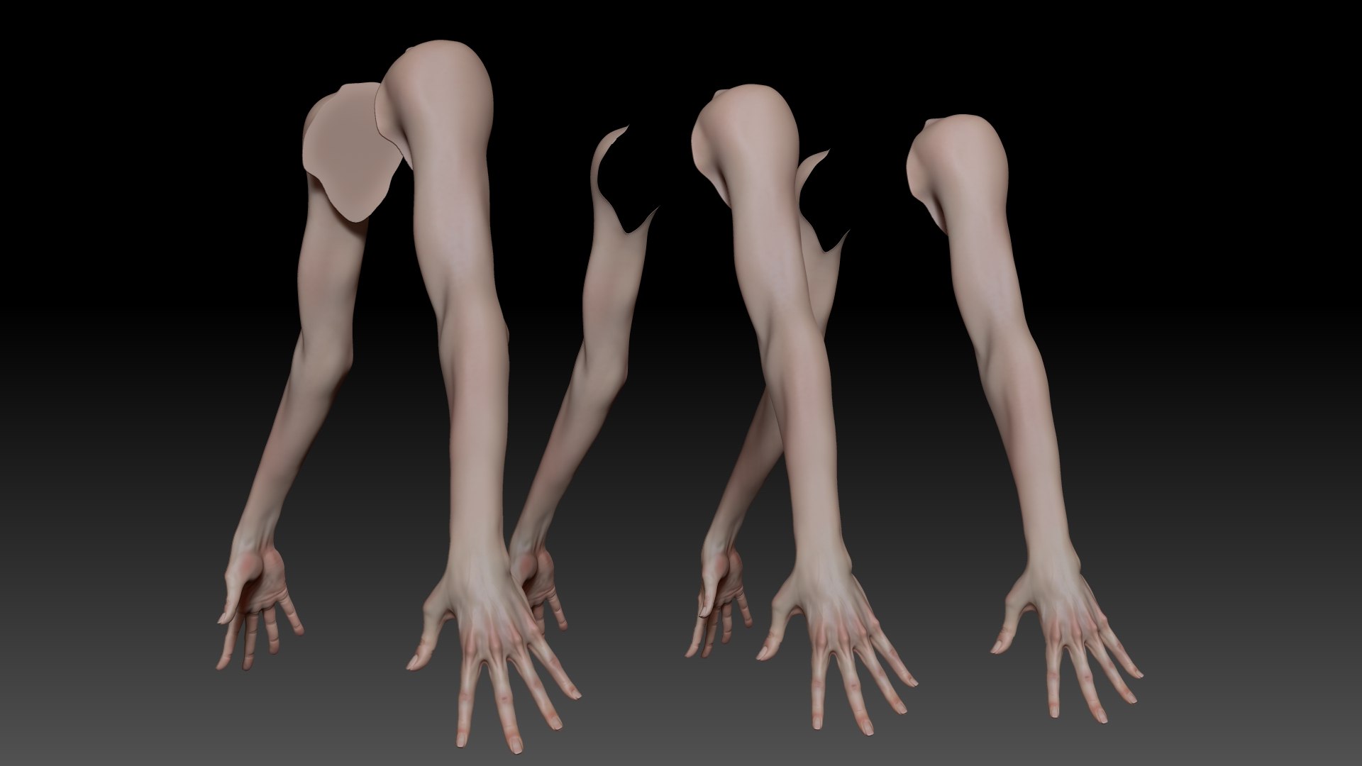 Female Pro Arm Sculpt Project 3D Model - TurboSquid 2052469