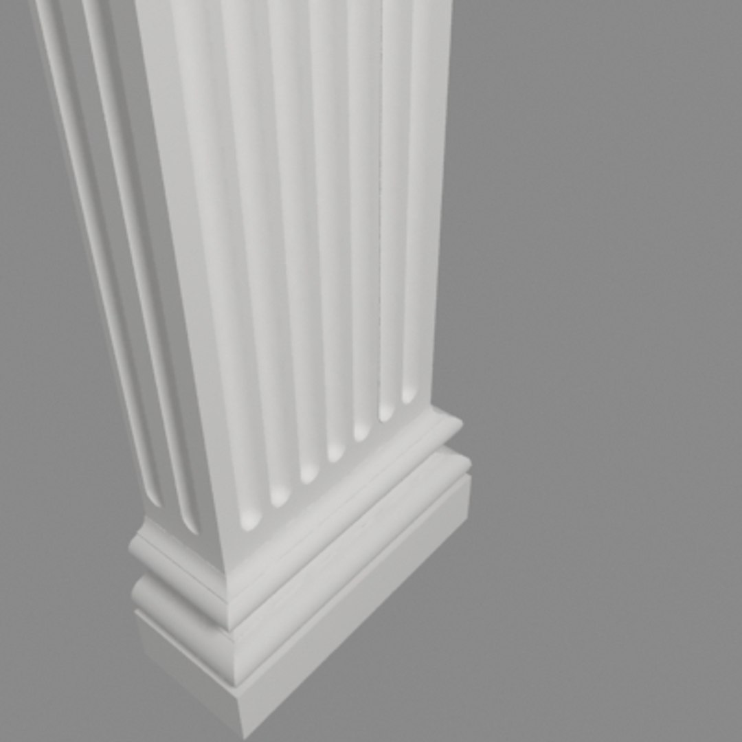 3d Corinthian Pilaster