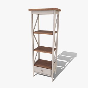 3D Ladder Shelf model