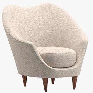 munari club chair 3D model