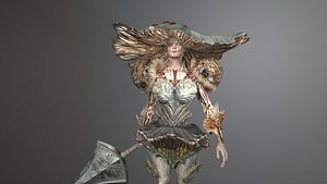 Mushroom knight 3D model