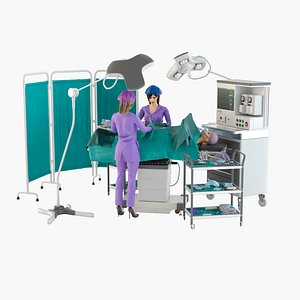 operating pro surgery place 3D