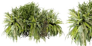 3D model Collection plant vol 254 - blender model