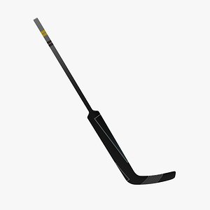 3d model goalie hockey stick generic