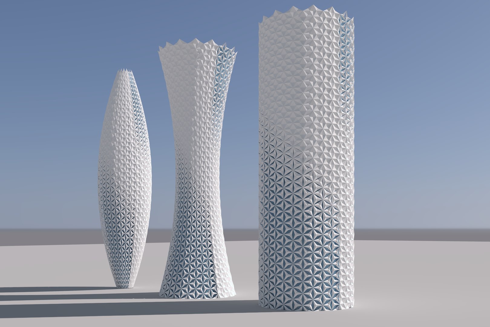3D Parametric Tower Models Model - TurboSquid 2314337