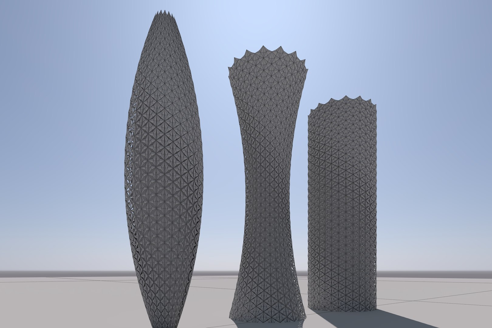 3D Parametric Tower Models Model - TurboSquid 2314337
