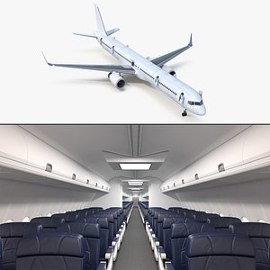 Boeing 757-300 Generic with Cabin Rigged