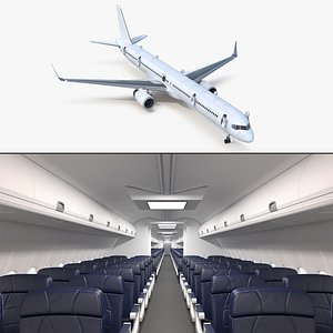 Boeing 757-300 Generic with Cabin Rigged
