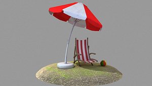 Cartoon Beach Items