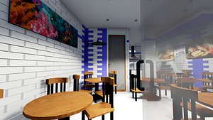 3D fish restaurent