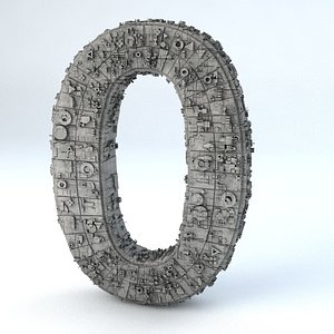 3D numbers - model