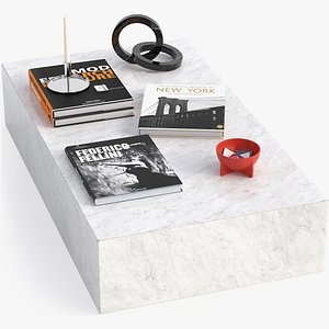Plinth Coffee Table 3D model