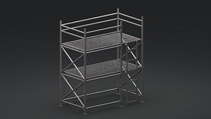 Construction Scaffolding 3D model