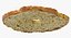 3D bread chips roll 01 model