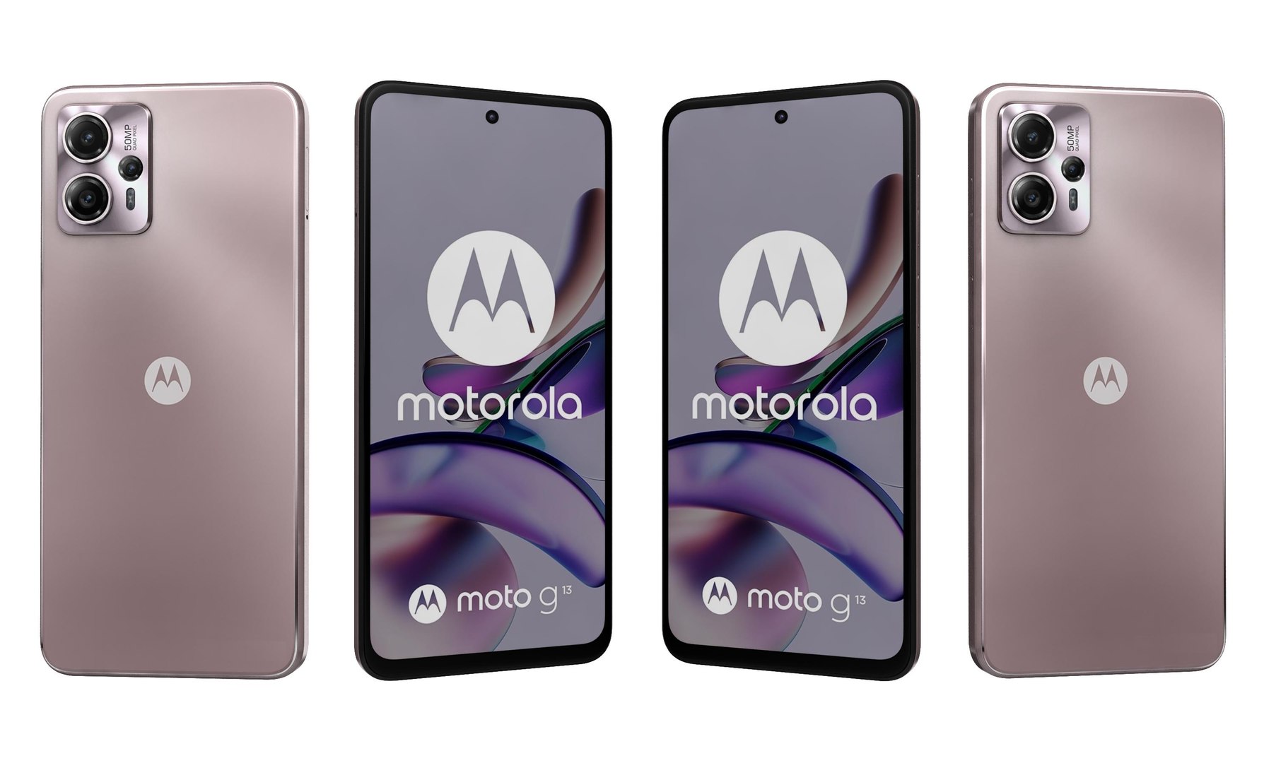 3D model Motorola Moto G53 Rose Gold - TurboSquid 2024485