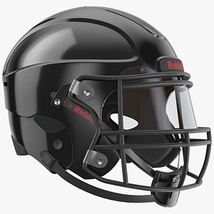 American Football Helmet 05 3D model