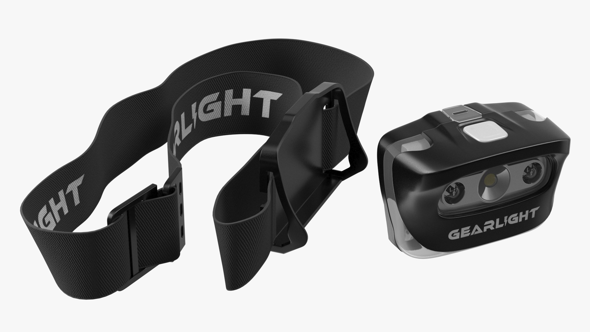 Head Lamp GearLight 3D model TurboSquid 2031266