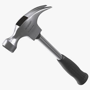 3D Steel Shaft Claw Hammer