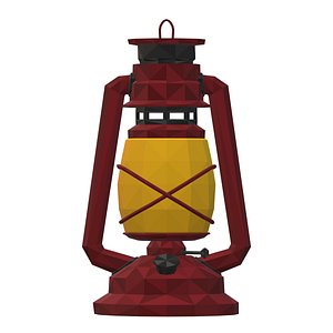 Hurricane Lantern 3D