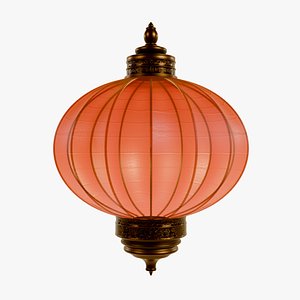 Chinese new year lantern 3D model