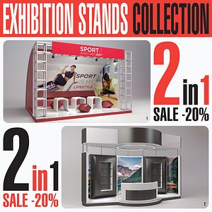 3D exhibition expo stands
