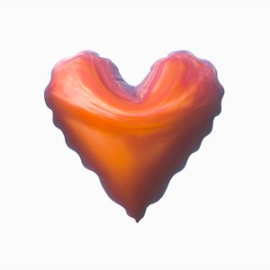 Heart Shaped Balloon 3D model