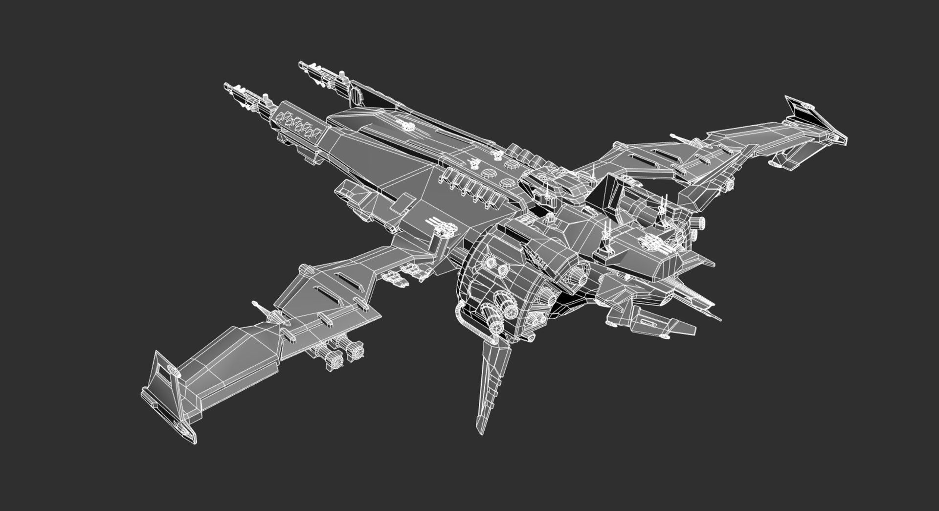 Alien Space Ship Highpoly Asset 3D - TurboSquid 2100733