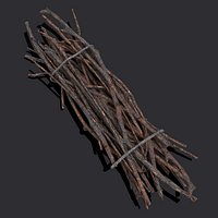 Wood Sticks Bundle