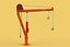 ELECTRIC REMOTE WINCH HOIST SWIVEL LIFTING CRANE HOOK JIB TRUCK