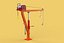ELECTRIC REMOTE WINCH HOIST SWIVEL LIFTING CRANE HOOK JIB TRUCK