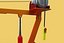 ELECTRIC REMOTE WINCH HOIST SWIVEL LIFTING CRANE HOOK JIB TRUCK