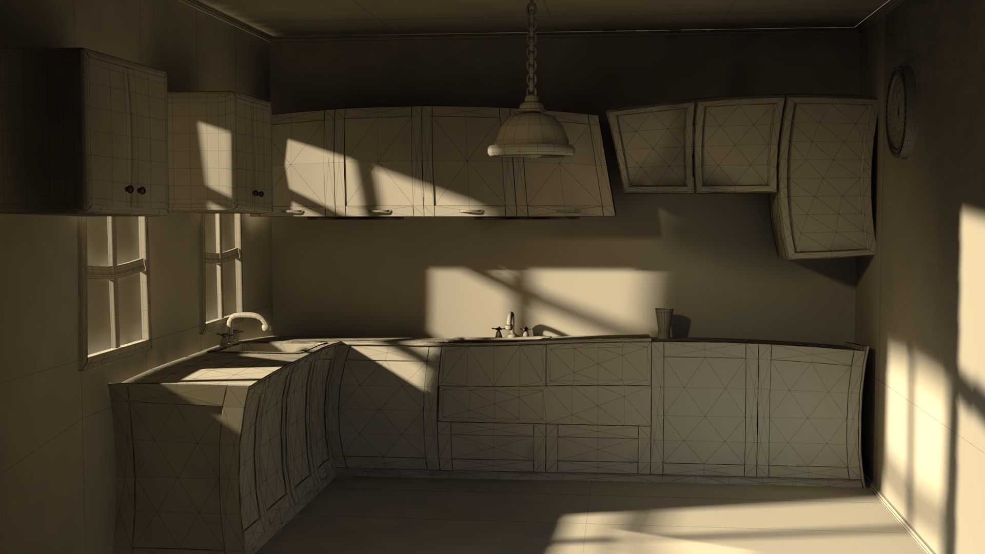 3D Kitchen - TurboSquid 1368352