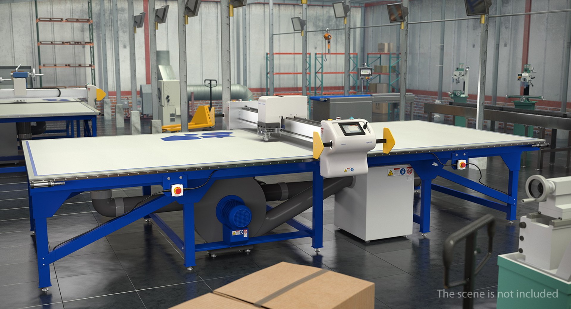 3D eastman eagle s125 cutting - TurboSquid 1388230