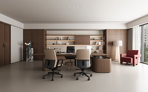 3D modern office