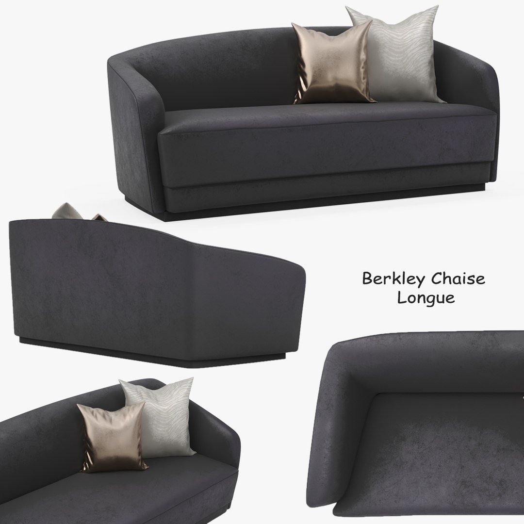 3D Berkeley Chaise Longue Model - TurboSquid 2165582