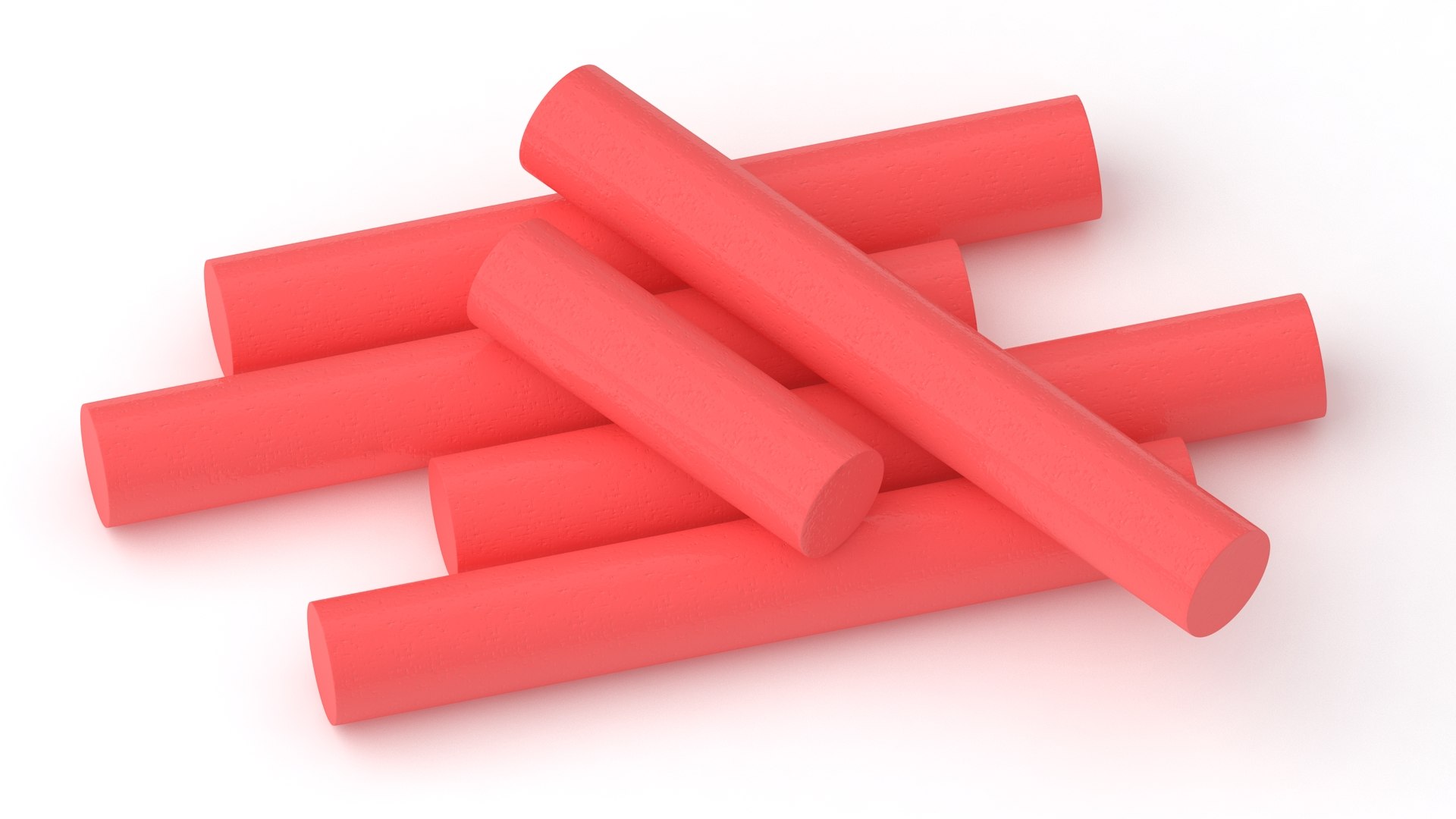 3D Red Chalk Sticks https://p.turbosquid.com/ts-thumb/VE/5SdLlA/gX/4/jpg/1735226046/1920x1080/fit_q87/8d64a24b44fcac9dc23da0f3a405f85dfd0b968b/4.jpg
