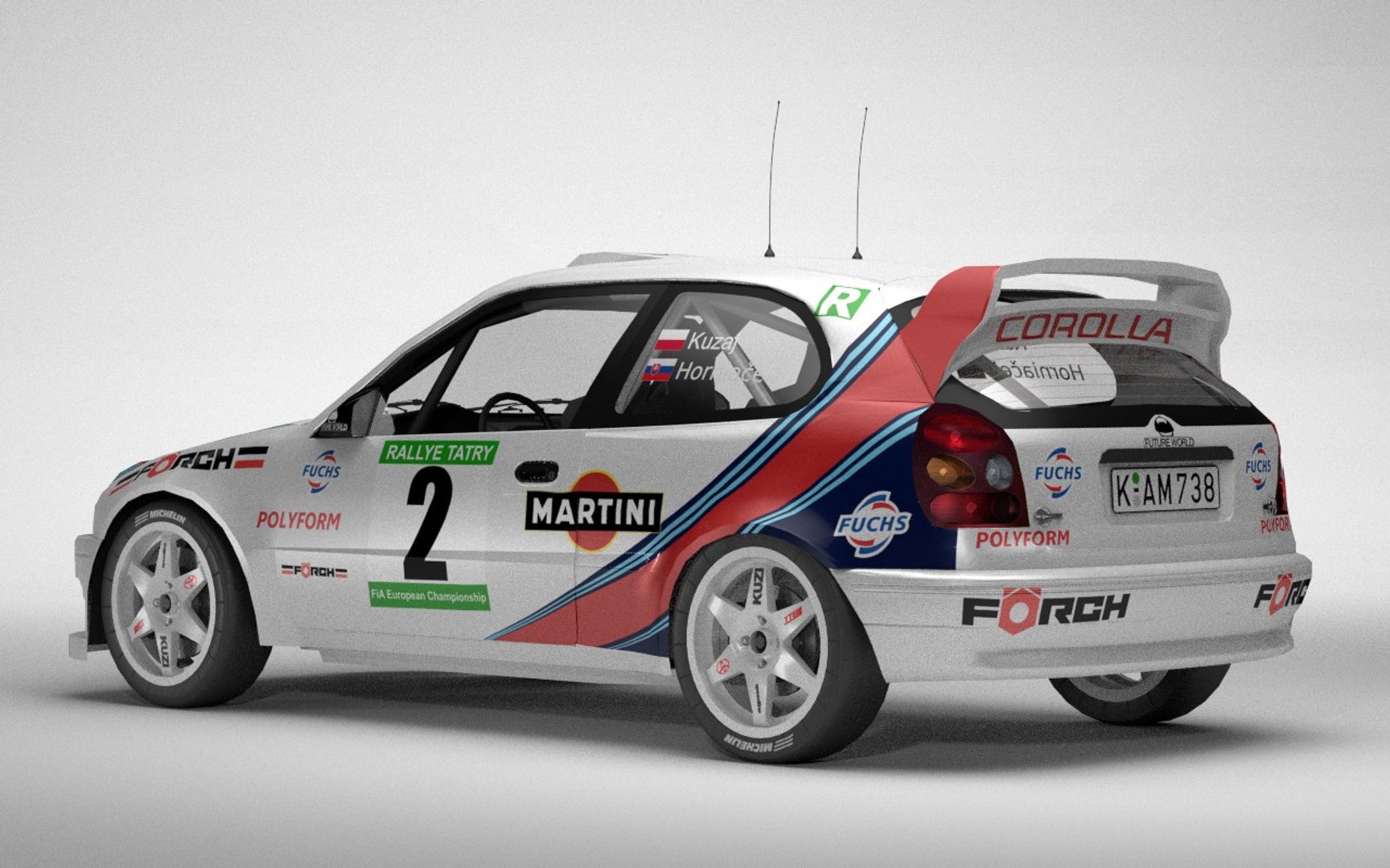 3ds Toyota Corolla Wrc Rally