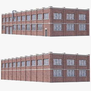 Industrial Building 37 PBR model