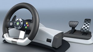 TKs Microsoft XBox 360 Racing Wheel
