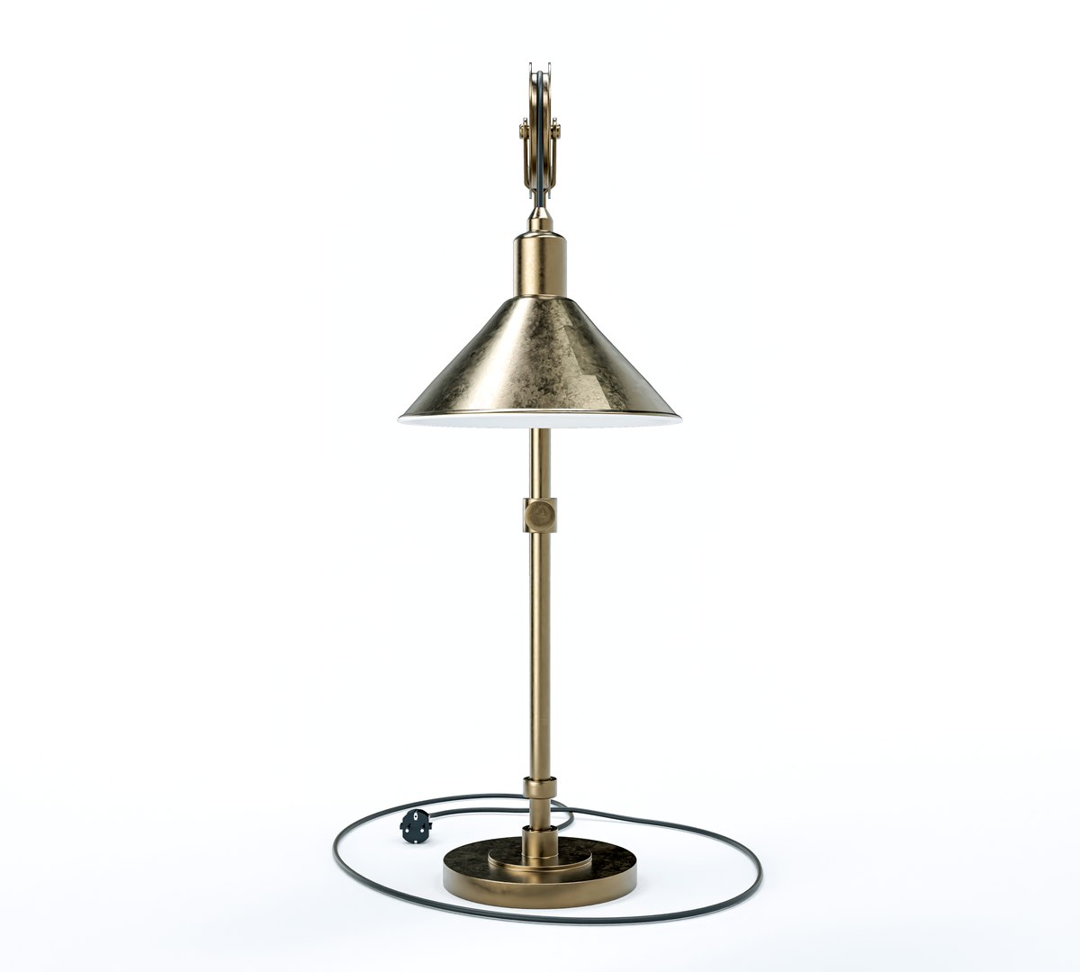 3D Industrial Desk Lamp TurboSquid 2065140