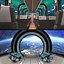 Couloir panoramique des trains et des engins spatiaux