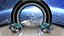 Couloir panoramique des trains et des engins spatiaux