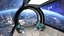 Couloir panoramique des trains et des engins spatiaux