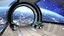 Couloir panoramique des trains et des engins spatiaux