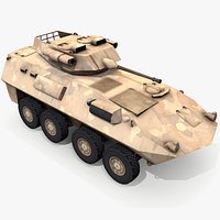 LAV25 Piranha lowpoly