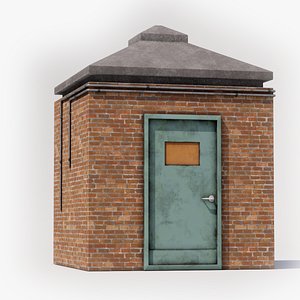 3D Rooftop Stairs10 model