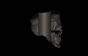 skull soldier 3D print model